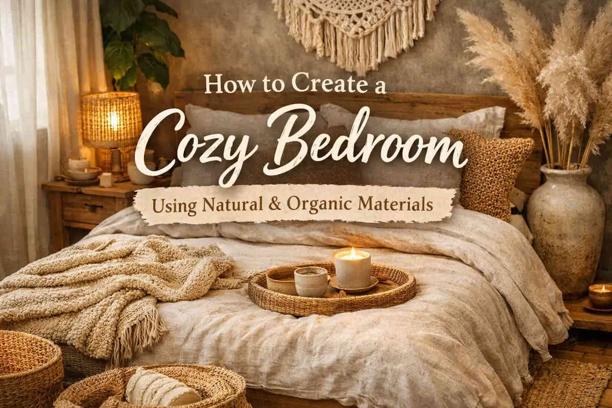 Cozy Bedroom Ideas: Designing with Natural & Organic Materials