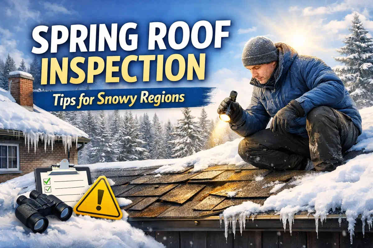 How to Plan a Spring Roof Inspection in High Snow Climates