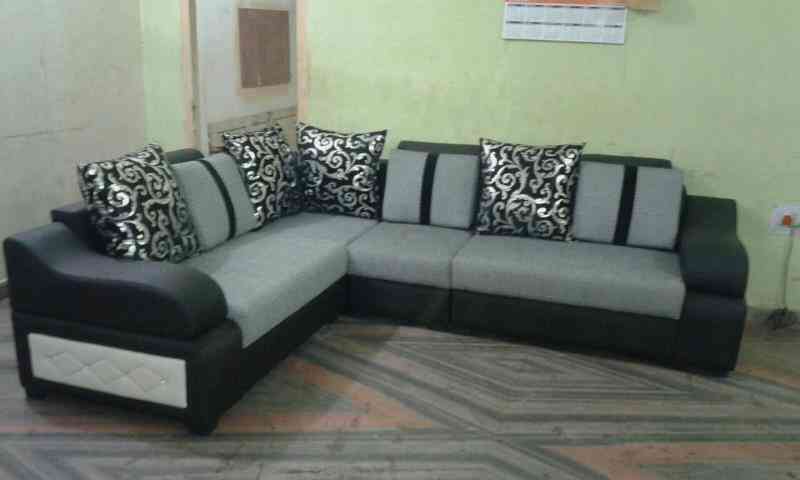 Buy Gray & Black Sofa Online at Best Price ??? Sofas-Furniture ??? KreateCube