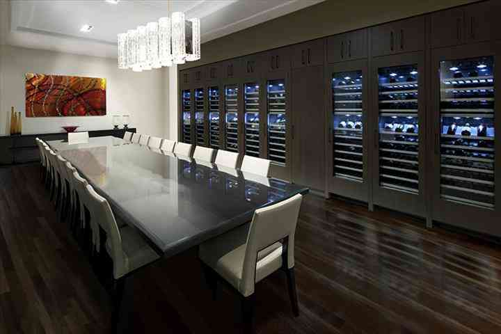 Conference Room Design With Chandelier Light