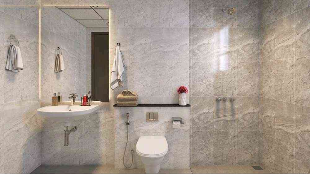 Small Bathroom with Storage Solutions