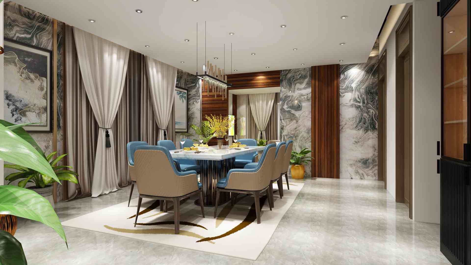 Dining Room Interior Designs & Decorating Ideas, Images, Inspirations ...