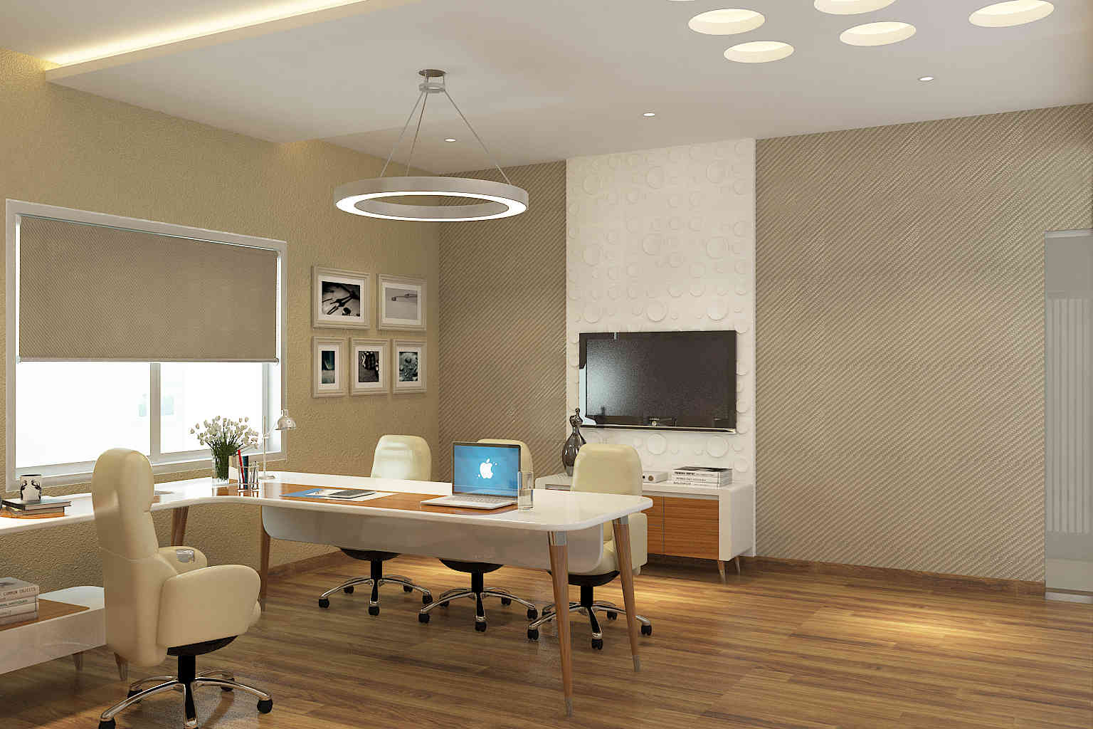 Office Cabin Design With Modern Materials by SDG India KreateCube