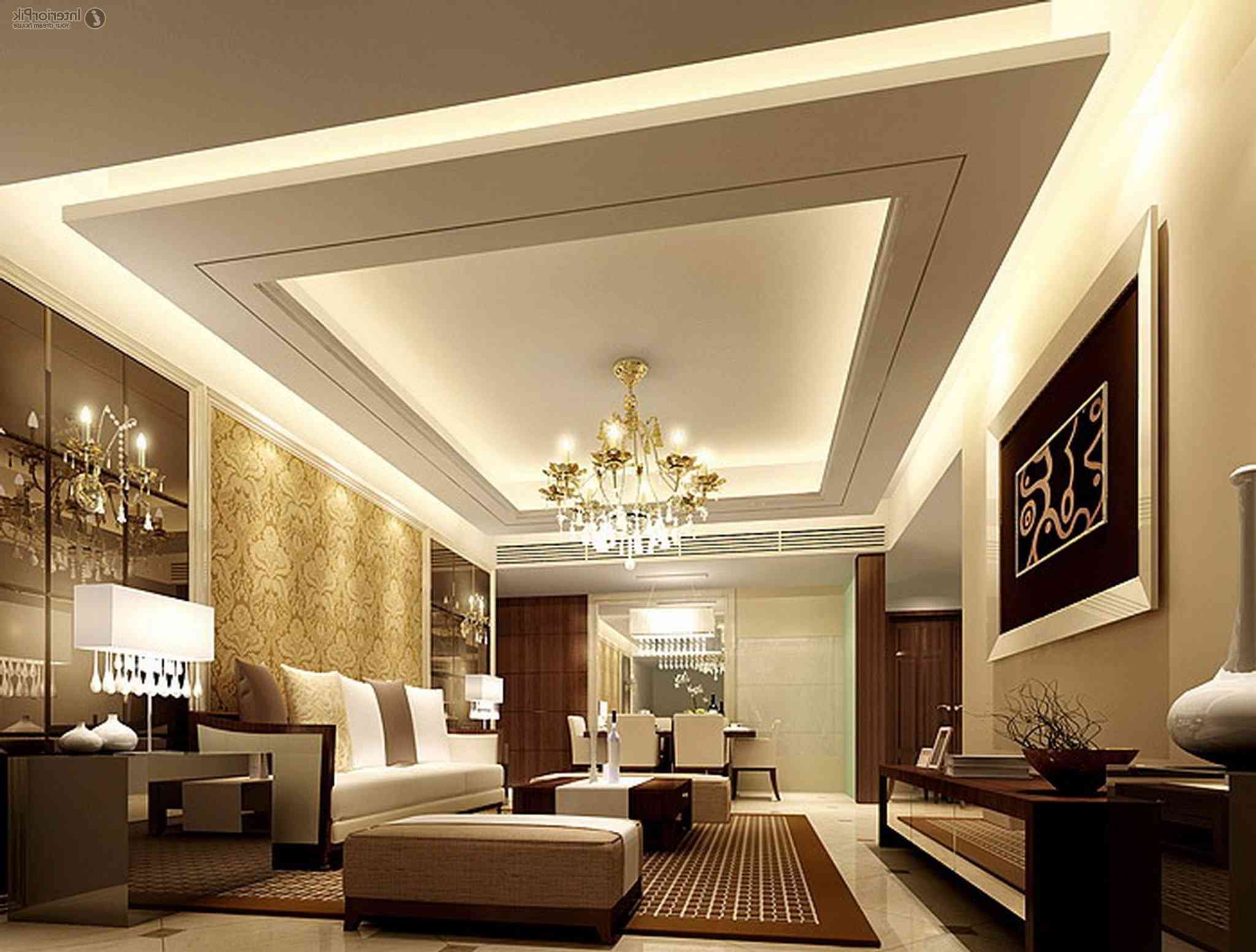 modern living room ceiling design