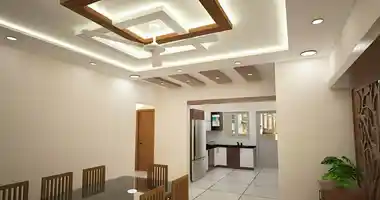 Plaster of Paris Ceiling Living Room Interior Ceiling Decor, False  Ceiling/POP at best price in Pune