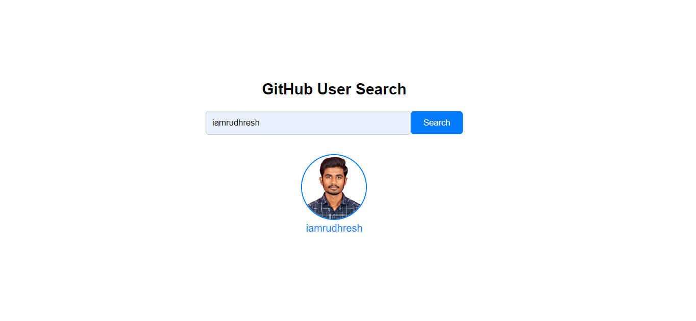 Github User Search