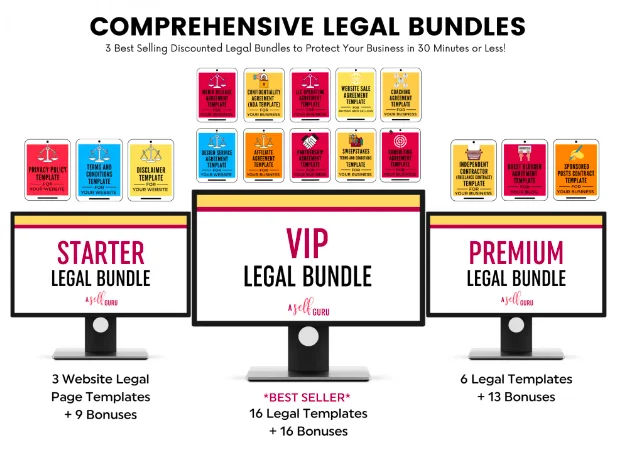 Amiras legal templates