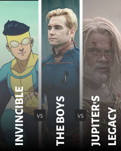 Invincible vs The Boys vs Jupiter's Legacy