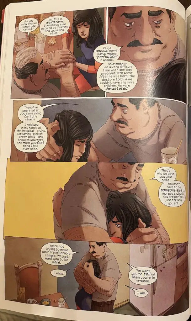 Ms. Marvel is Bad Kamala and her dad
