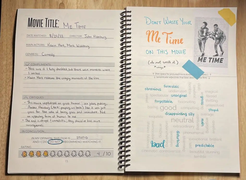 me time movie review journal 2