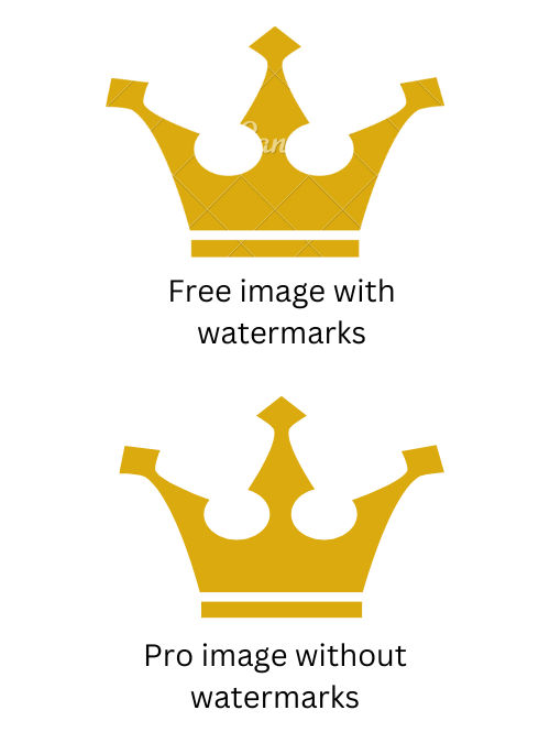 canva free vs canva pro watermarks