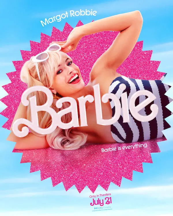 barbie movie real life poster