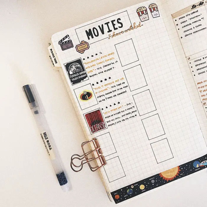 movie tracker film journal