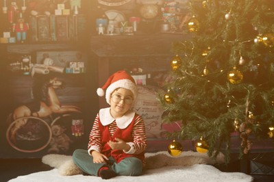 Χριστουγεννιάτικη φωτογράφιση στο σπίτι 