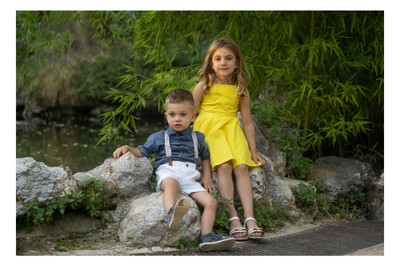 φωτογράφιση οικογένειας έξω