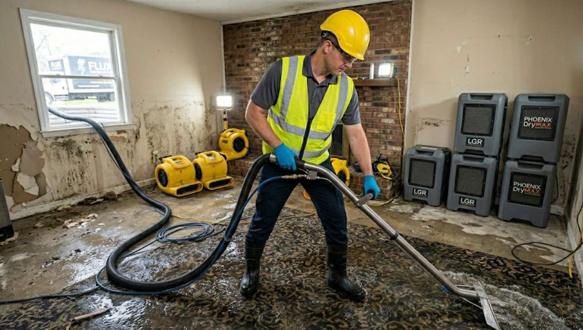 Flooded House Cleanup in Mayaguez, PR