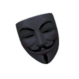 mask top left