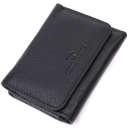 Шкіряний лаконічний гаманець для жінок ST Leather 22506 Чорний thumbnail 5