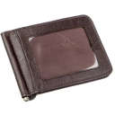 Зручний чоловічий Затискач для купюр ST Leather 18938 Коричневий thumbnail 1