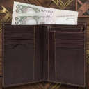 Мужское вертикальное портмоне Tony Perotti Italico 1153 moro (90650) Коричневое thumbnail 2