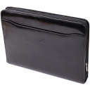 Оригинальная папка с блокнотом из гладкой натуральной кожи Tony Perotti 20850_1 (1278L nero) Черный thumbnail 1