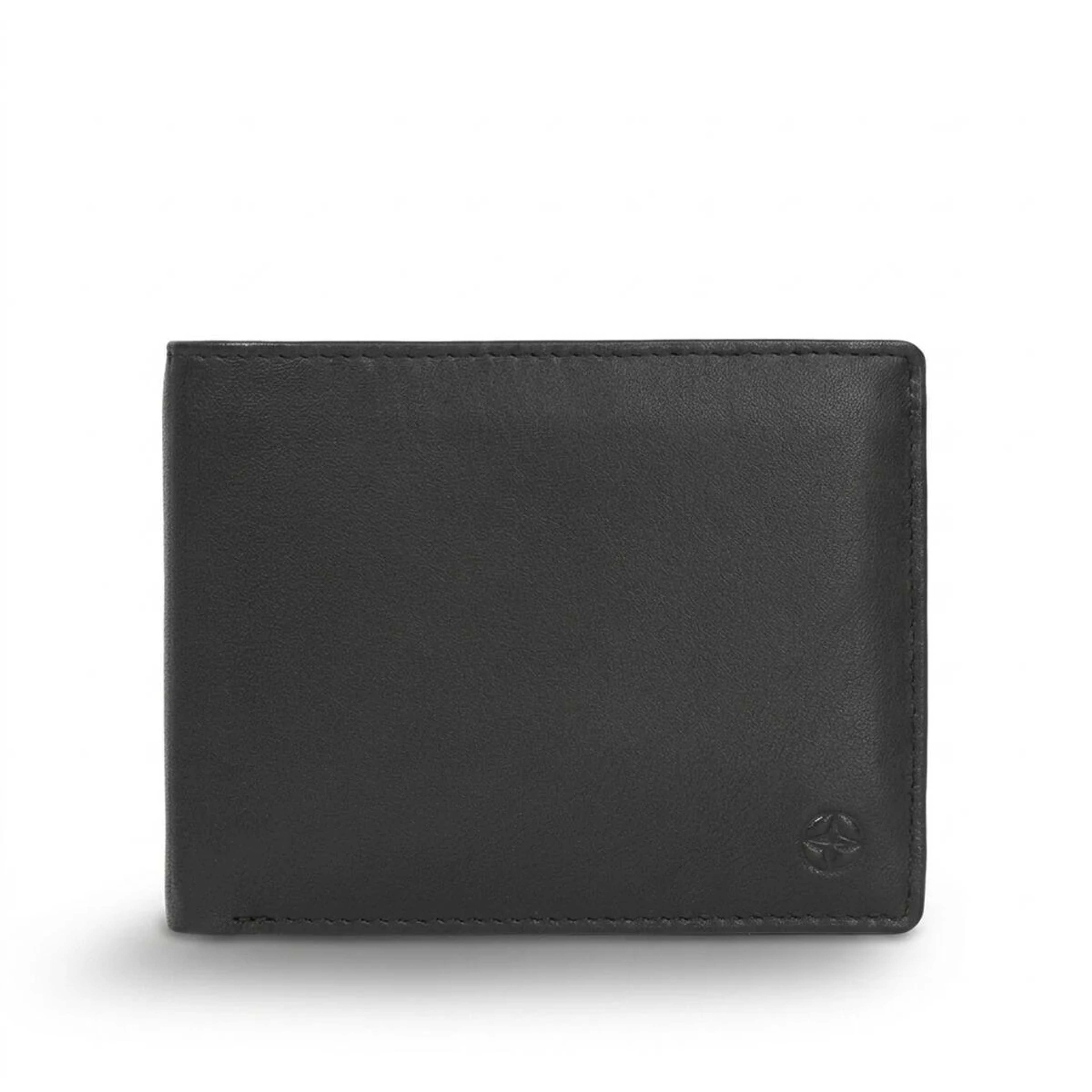 Чоловіче портмоне Tony Perotti з натуральної шкіри Cortina 5068 nero (90120) Чорне