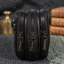 Чоловічий клатч з натуральної шкіри Tony Perotti Newcontatto 6168 nero (90566) Чорний thumbnail 2