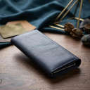 Жіночий гаманець з зовнішнім відділенням ST Leather 18895 Синій thumbnail 4