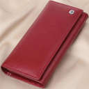 Вместительный женский кошелек из натуральной кожи ST Leather 23089 Бордовый thumbnail 1