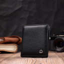Універсальна модель гаманця з натуральної шкіри ST Leather 19474 Чорний thumbnail 12
