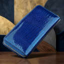 Кошелек женский ST Leather 18435 (S7001A) лакированный Синий thumbnail 3