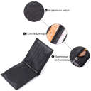 Кожаное мужское портмоне из зажимом ST Leather 22481 Черный thumbnail 4
