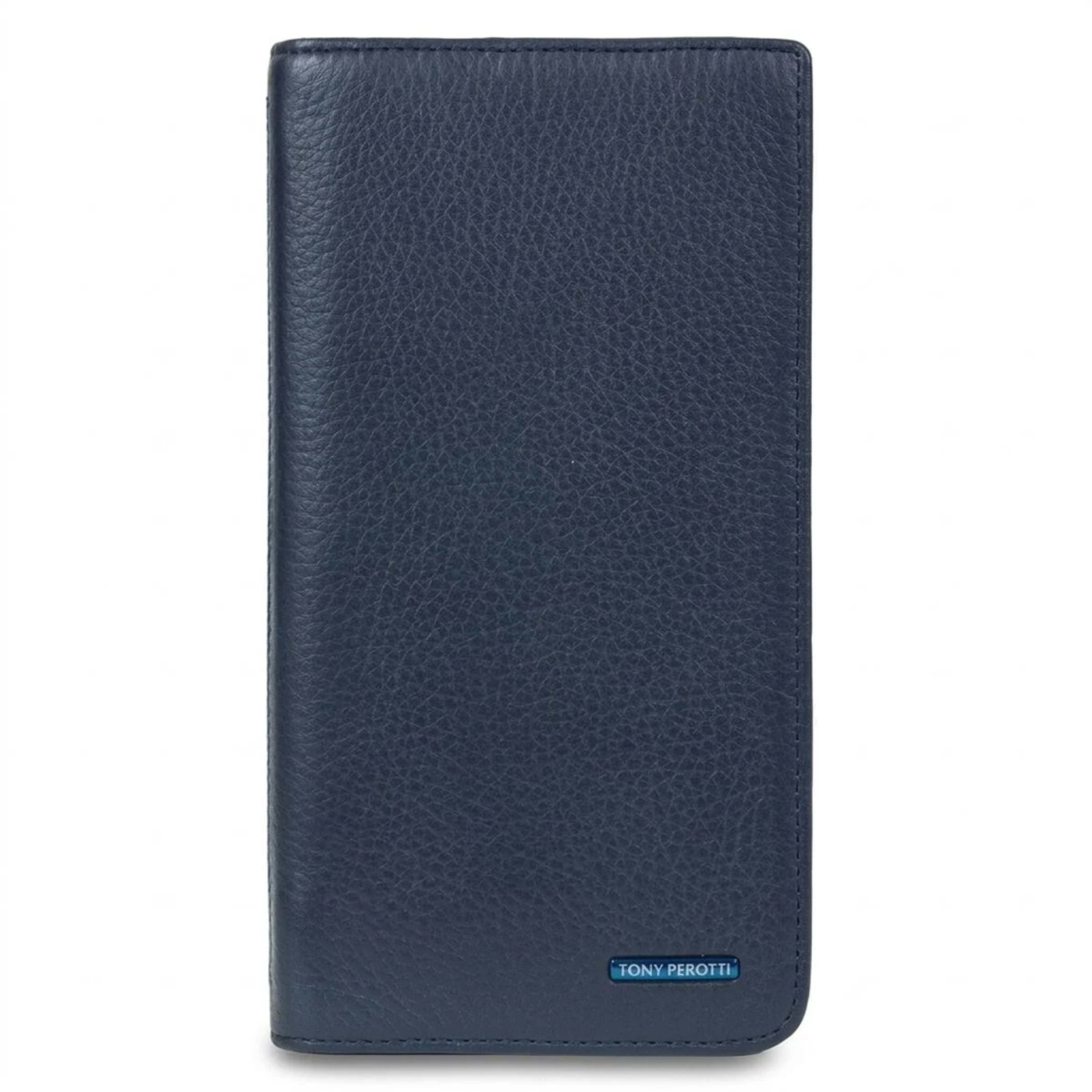 Вертикальне портмоне Tony Perotti Newcontatto 3598 navy (90647) Темно-синє