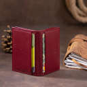 Візитниця-книжка ST Leather 19218 Бордова thumbnail 15