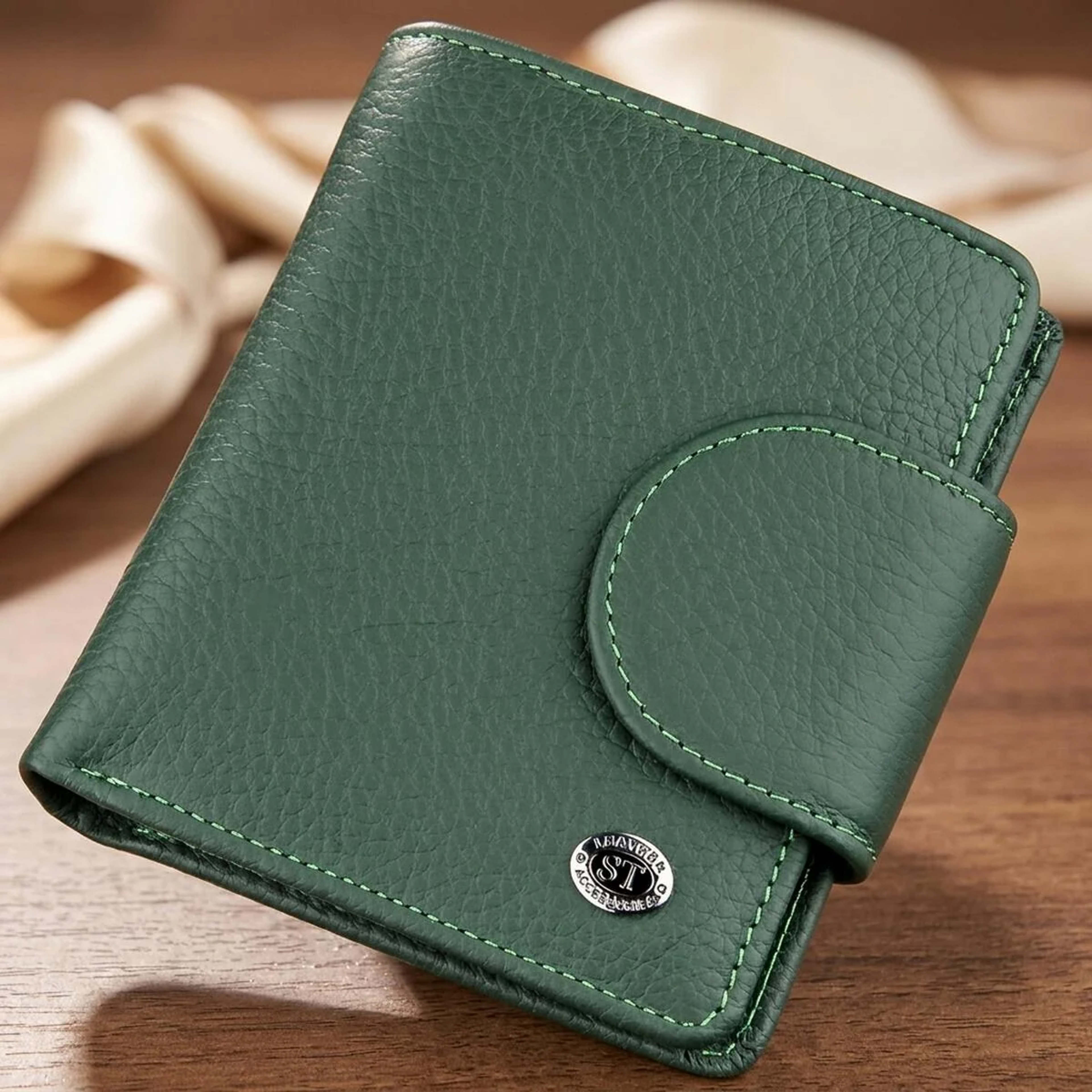 Гаманець жіночий компактний ST Leather 18959 Зелений