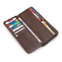 Кошелек женский ST Leather 18438 (S7001A) многофункциональный Коричневый thumbnail 9