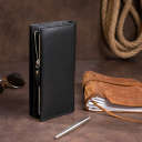 Вертикальный кошелек кожаный женский ST Leather 19274 Черный thumbnail 16
