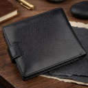 Чоловік універсальний гаманець ST Leather 18836 Чорний thumbnail 3