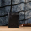 Чоловічий гаманець для карток із натуральної шкіри ST Leather 23091 Чорний thumbnail 12