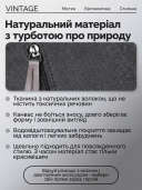 Сумка через плече текстильна Vintage 20077 Чорна thumbnail 11