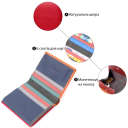 Цікавий жіночий гаманець з оригінальною монетницею з натуральної шкіри ST Leather 19509 Різнокольоровий thumbnail 8