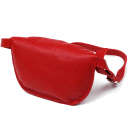 Жіноча шкіряна сумка на пояс Shvigel 16372 Червоний thumbnail 6