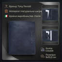 Чоловіче портмоне Tony Perotti Varsavia з натуральної шкіри 3480 (90071) Синє thumbnail 3