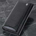 Лакований шкіряний гаманець з блоком для кредитних карток ST Leather 22683 Чорний thumbnail 1