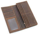 Бумажник мужской Vintage 14384 в винтажном стиле Коричневый thumbnail 8