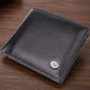 Чоловіче шкіряне портмоне із затискачем ST Leather 22485 Чорний thumbnail 1