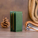 Візитниця-книжка ST Leather 19215 Зелена thumbnail 14