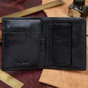 Жіноче вертикальне портмоне Tony Perotti Nevada 3504 nero (90652) Чорне thumbnail 4
