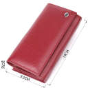Модный женский кошелек на магнитах из натуральной кожи ST Leather 23113 Бордовый thumbnail 3