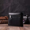 Чоловіче шкіряне портмоне із затискачем ST Leather 22485 Чорний thumbnail 12